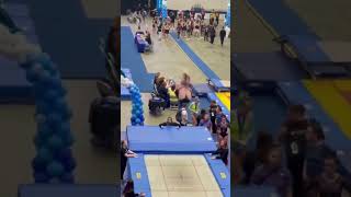 I dont know if this is the best save but worth sharing 🤔 gymnast coaching fail fails coach d1 [upl. by Westmoreland]