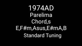 1974 AD parelima guitar chord and lyric [upl. by Ellerrehc802]