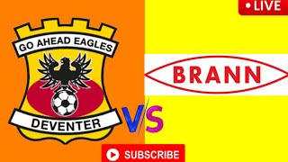 Go Ahead Eagles vs Brann Live voetbal  UEFA Europa Conference League 2024 [upl. by Septima890]