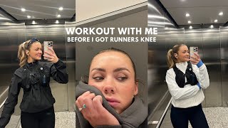 WORKOUT WITH ME  Dealing with runners knee [upl. by Secor387]