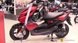 2016 MBK Nitro 50 Scooter  Walkaround  2015 Salon de la Moto Paris [upl. by Eetse400]