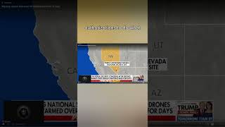 October 2023 5 drones violated airspace above the Nevada National Security Site shorts shortvideo [upl. by Nohs250]