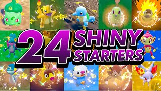 How to Shiny Hunt ALL 24 STARTER Pokemon in The Indigo Disk  Pokemon Scarlet and Violet DLC Pt 2 [upl. by Noella]