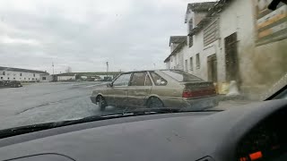 Polonez Caro 14 Rover Drift Challenge [upl. by Ayatan]