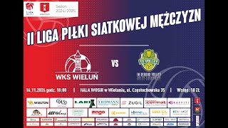 WKS WIELUŃ  IM REKORD VOLLEY JELCZLASKOWICE  8 kolejka II ligi grupy 3 [upl. by Johannah]