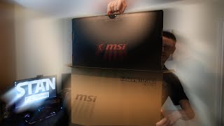 MSI GL75 9SD Gaming Laptop Unboxing [upl. by Oicnanev765]