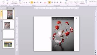 Protéger ses images par filigrane de Powerpoint vidéo 3 gére les plans [upl. by Haelat]