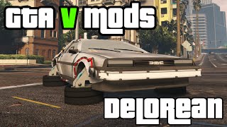 DeLorean GTA V MOD [upl. by Joslyn426]