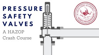 Pressure Safety Valves PSVs  A HAZOP Crash Course [upl. by Brannon]