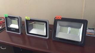 REFLECTORES DE 100W150W Y 200W UNBOXING 3 [upl. by Eelram557]