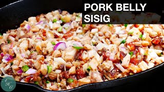 How to make Sizzling Delicious PORK BELLY SISIG Recipe [upl. by Rorrys792]