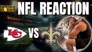 MNF  Chiefs vs Saints REACTION [upl. by Vitek361]