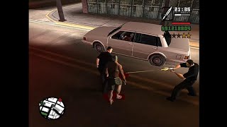 GTA San Andreas  Knife Rampage Extreme Fight [upl. by Waldos]