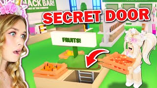 SECRET DOOR In NEW Grocery Store In Adopt Me Roblox [upl. by Betthezul490]