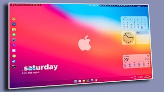 Transform Your Windows 11 Into A Stylish Macos Theme  Easy Guide To Make Your Pc Look Like A Mac [upl. by Dorrahs60]