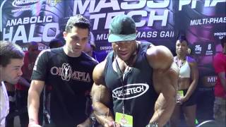 Phil Heath at the Olympia Expo in Vegas [upl. by Irdua168]