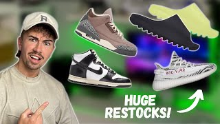 MORE Insane Yeezy Restocks Coming These Dunks Will Be HARD To Get amp More [upl. by Englis]