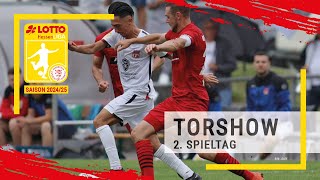 Torshow 2 Spieltag LOTTO Hessenliga 202425 [upl. by Smitty]