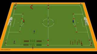 Section E Football Fitness  E1 Paired Endurance [upl. by Nabila]