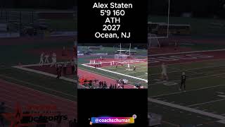 Meet Alex Staten Top Class of 2027 ATH in New Jersey 🔥 FutureStar [upl. by Bo]