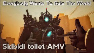 Skbidi toilet AMV Everebody Wants To Rule The World 157 [upl. by Anahsohs159]