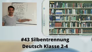 Silbentrennung Deutsch Klasse 24 Homeschooling Onlineunterricht [upl. by Yrrat]