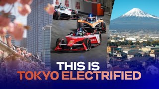 Artistry meets ADRENALINE at the Tokyo EPrix ⚡️  Formula E [upl. by Notgnimer]