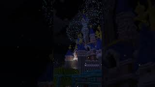 Premier test pyrotechnique pour Disney Illusions 👀disney minecraft dlp show disneyparks shorts [upl. by Warms]