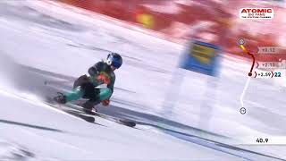 Lara Colturi 🇮🇹  🇦🇱  Solden giant slalom Oct 28 2023 1st run [upl. by Mrots]