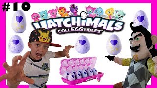 Hello Neighbor In Real Life Came From Trinity and Beyonds to Steal Our Hatchimals Colleggtibles [upl. by Atinit257]