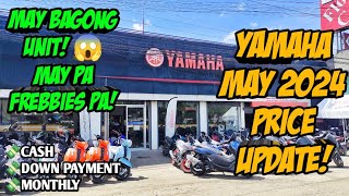 Yamaha Motorcycle May 2024 Price Update All Units Cash Down Monthly Langga Gail [upl. by Anelah983]