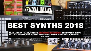 BEST SYNTHESIZERS amp MUSIC PRODUCTION GEAR 2018 [upl. by Eoj]