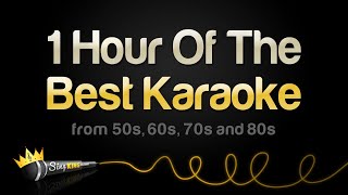 Best Karaoke songs with lyrics from 50s 60s 70s and 80s [upl. by Adnohsar]