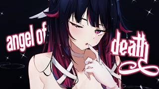 Nightcore  Angel Of Death Lyrics [upl. by Cherri316]