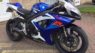 SUZUKI GSXR 750 K7 REVIEW MARK SAVAGE [upl. by Wendye]