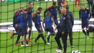 CL Halbfinale FC Bayern  FC Barcelona Allianz Arena 2342013 Part 1 [upl. by Berfield]