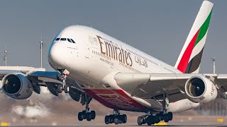 Emirates A380 Cockpit Landing in Dubai by night [upl. by Ela731]