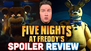 FNAF Movie Spoiler Review End Credit Scene amp Sequel Theories [upl. by Bethany611]