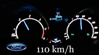 Ford Fiesta 15 TDCI 110 kmh Anlık Yakıt Tüketimi instantaneous fuel consumption [upl. by Elylrac]