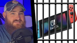 WARNING Do Not Facilitate the Pirating of Nintendo Switch Games Podcast Clip [upl. by Currier556]