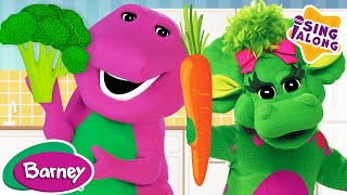 Yes Yes Vegetables  More Barney Nursery Rhymes and Kids Songs [upl. by Adnarahs]