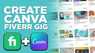 How To Create Canva Gig In Fiverr Step by Step [upl. by Anasus]