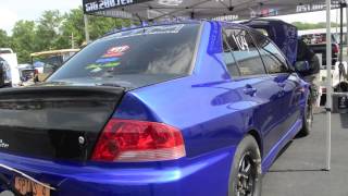 Nyce1s  MR Performance Mitsubishi Evolution 8  The Shootout Ohio 2016 [upl. by Gerrilee]