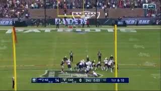 Stephen Gostkowski 62Yard Field Goal in Mexico City  Patriots vs Raiders  NFL [upl. by Eilsehc]