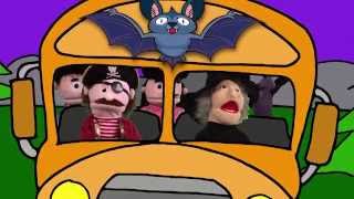 The Halloween Bus  Halloween Song for Kids [upl. by Ellerahs]