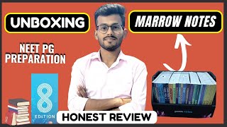 Unboxing Marrow Edition 8 notes  Review of Marrow notes  NEET PG Preparation mbbs [upl. by Ttimme]