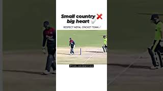 Small country ❌ big heart ✅💯cricket viral shorts [upl. by Magill377]