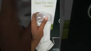 biosoft roll on wax heater viral video reels [upl. by Manny442]