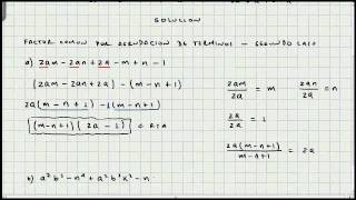 Ejercicio Factorizacion  Segundo Caso  Álgebra  Mi Profesor de Matemáticas  Video 017 [upl. by Cogen]