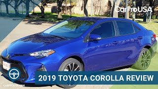 2019 Toyota Corolla Review Thank You Toyota For Apple CarPlay [upl. by Annoek]